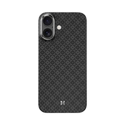 Apple iPhone 17 Kılıf M-Safe Şarj Özellikli Benks ArmorAir ArmorGrid Serisi Kevlar Kapak Mavi