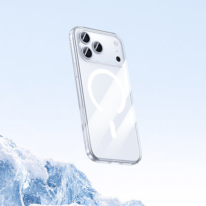 iPhone 17 Kılıf M-safe Şarj Özellikli Benks Crystal Serisi Şeffaf Kılıf