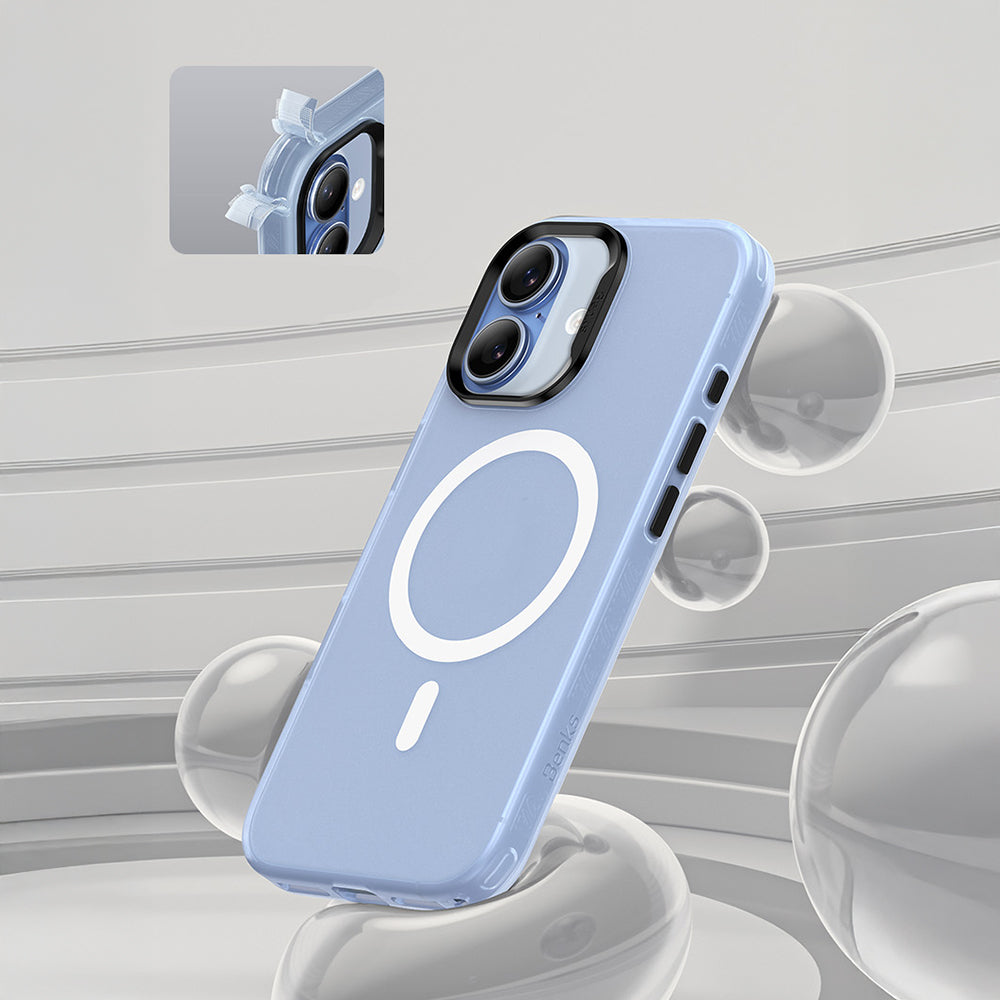 iPhone 17 Kılıf M-safe Şarj Özellikli Benks Lucid Armor Kılıf