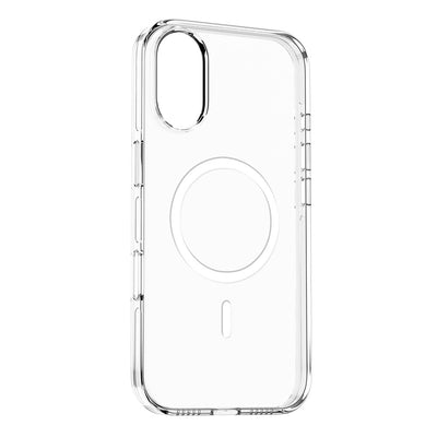 Apple iPhone 17 Kılıf M-safe Şarj Özellikli Kamera Korumalı Zore Kripto Kapak Şeffaf