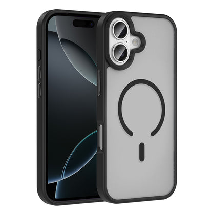 iPhone 17 Kılıf M-safe Şarj Özellikli Mat Arka Yüzey Zore Sio Kılıf