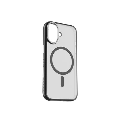 iPhone 17 Kılıf M-safe Şarj Özellikli Metal Kamera Standlı Lenyes CK226 PC Kılıf