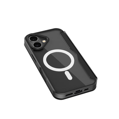 iPhone 17 Kılıf M-Safe Şarj Özellikli Raptic Air Folio Şeffaf Kartlıklı Kılıf