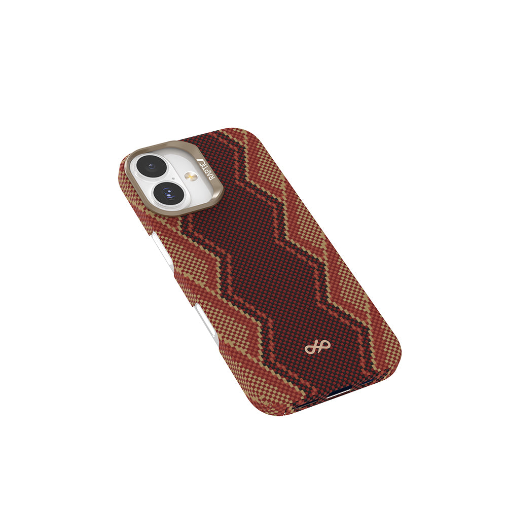 iPhone 17 Kılıf M-safe Şarj Özellikli Raptic Aramid Skin Bionic Serisi Kılıf