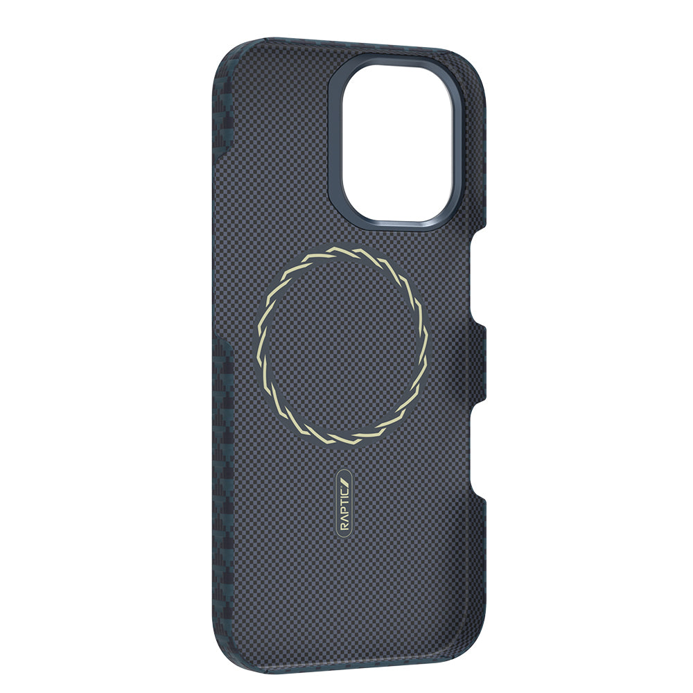 iPhone 17 Kılıf M-safe Şarj Özellikli Raptic Aramid Skin Origin Serisi Kılıf