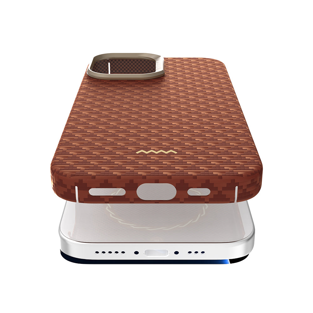 iPhone 17 Kılıf M-safe Şarj Özellikli Raptic Aramid Skin Origin Serisi Kılıf