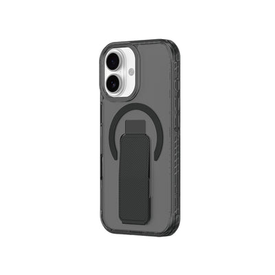 Apple iPhone 17 Kılıf M-safe Şarj Özellikli Standlı Amazingthing Titan Pro Plus Kapak Siyah
