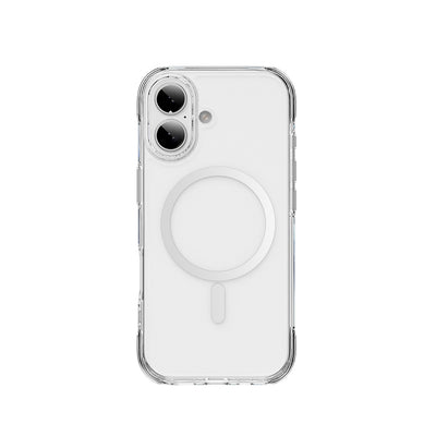 Apple iPhone 17 Kılıf M-safe Şarj Özellikli Wiwu MCC-702 Titanyum Pro Serisi Sert PC Kapak Siyah