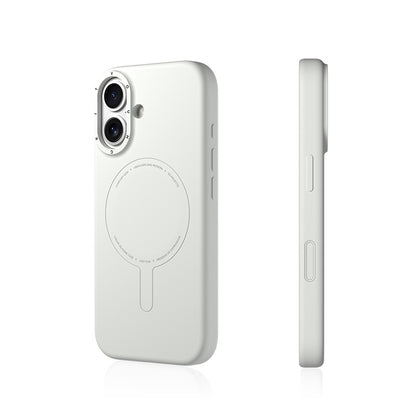 iPhone 17 Kılıf M-Safe Şarj Özellikli Youngkit Morandi Serisi Kılıf