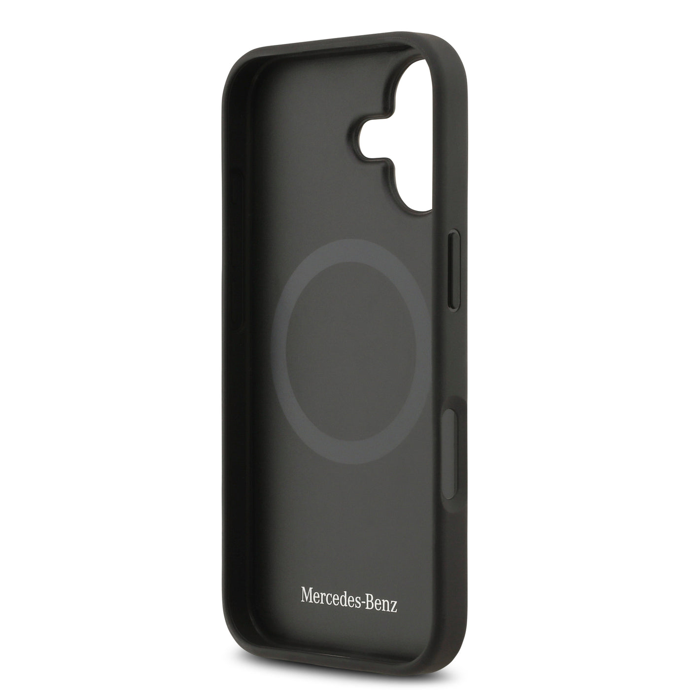 Apple iPhone 17 Kılıf Mercedes Benz Orjinal Lisanslı M-safe Şarj Özellikli Hakiki Deri Nostaljik Yıldız Dizayn Kapak Kahverengi