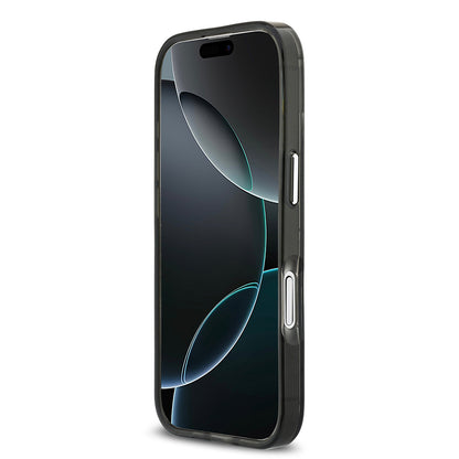 iPhone 17 Kılıf Orjinal Lisanslı M-safe Şarj Özellikli Karl Lagerfeld IML Baskılı Monogram Dizayn Kılıf