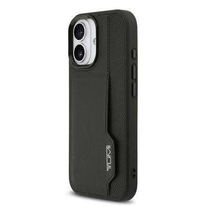 iPhone 17 Kılıf TUMI Orjinal Lisanslı Deri Dikey Kartlıklı Kılıf