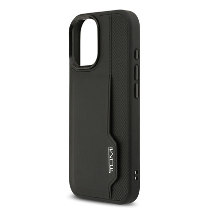 iPhone 17 Kılıf TUMI Orjinal Lisanslı Deri Dikey Kartlıklı Kılıf