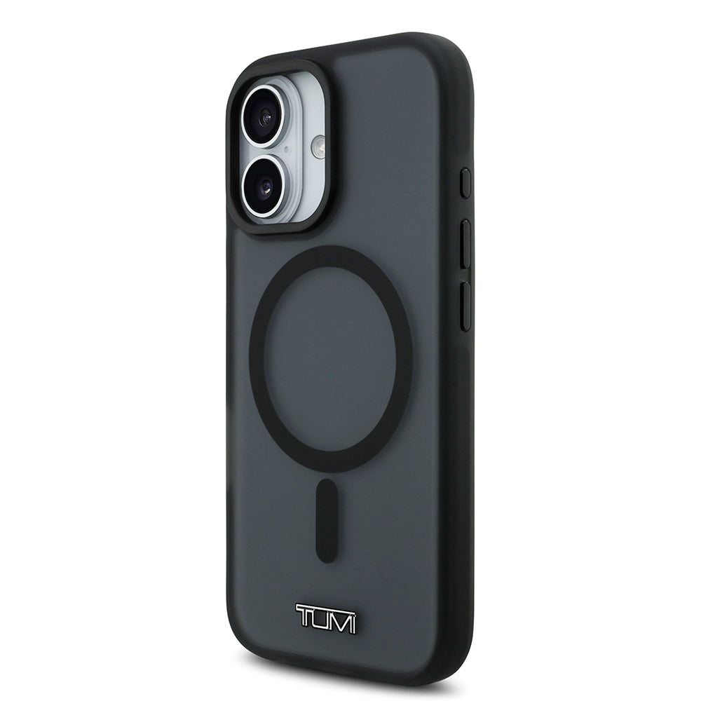 iPhone 17 Kılıf TUMI Orjinal Lisanslı M-safe Şarj Özellikli Buzlu Transparan Kılıf