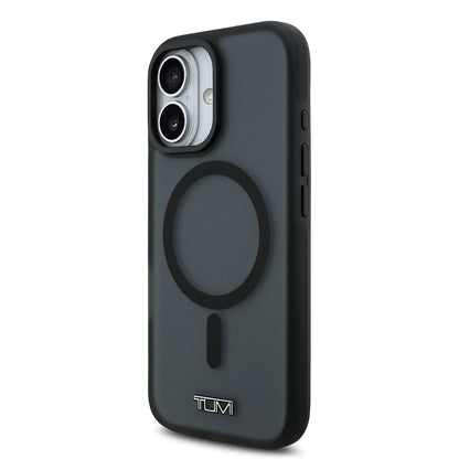 iPhone 17 Kılıf TUMI Orjinal Lisanslı M-safe Şarj Özellikli Buzlu Transparan Kılıf