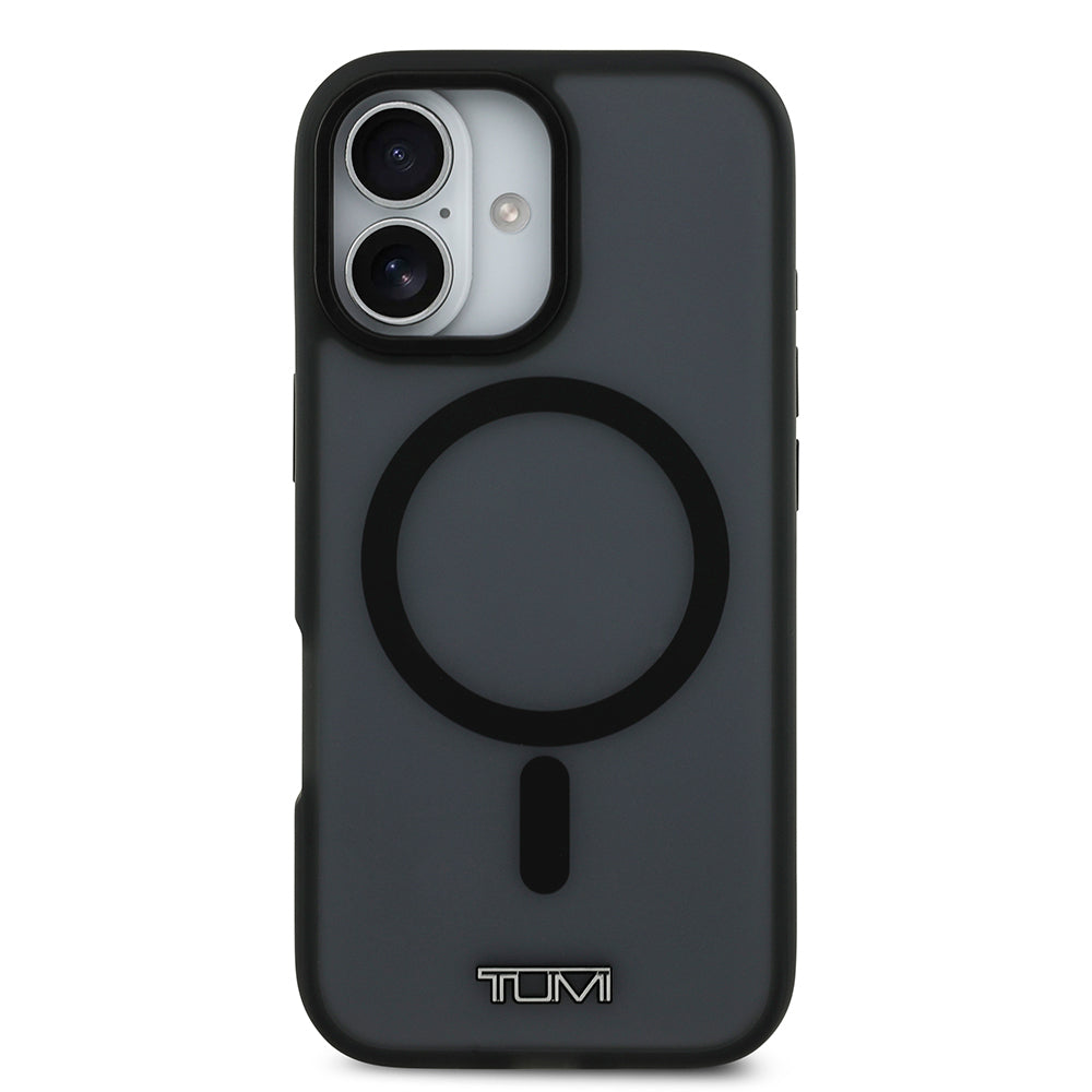 iPhone 17 Kılıf TUMI Orjinal Lisanslı M-safe Şarj Özellikli Buzlu Transparan Kılıf