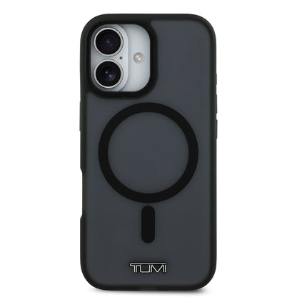 iPhone 17 Kılıf TUMI Orjinal Lisanslı M-safe Şarj Özellikli Buzlu Transparan Kılıf