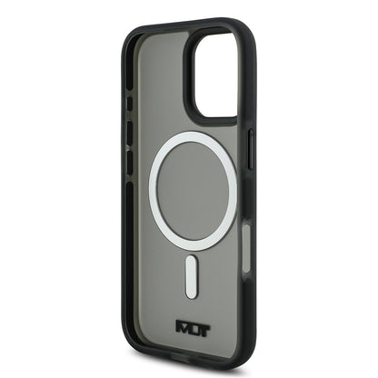 iPhone 17 Kılıf TUMI Orjinal Lisanslı M-safe Şarj Özellikli Buzlu Transparan Kılıf