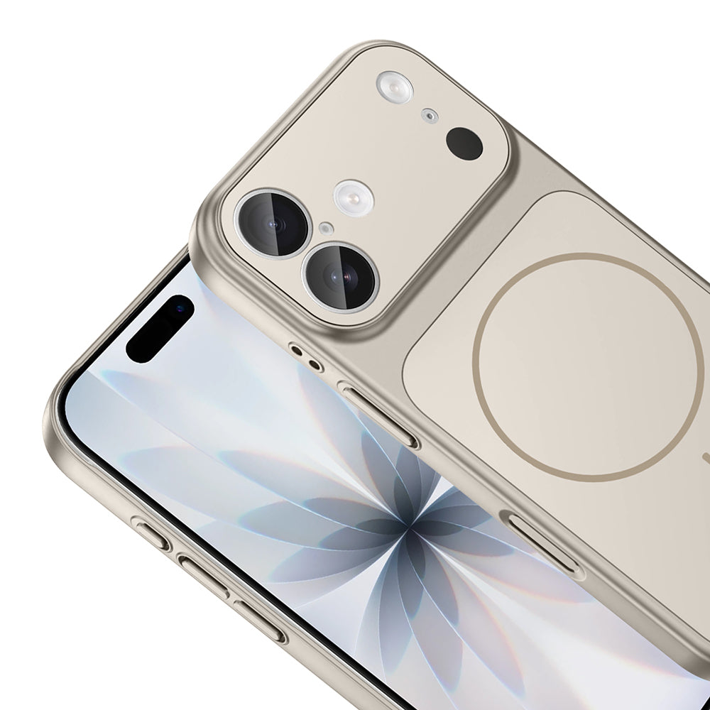 iPhone 17 Kılıf Zore M-Safe Şarj Özellikli Kamera Korumalı Formen Kılıf