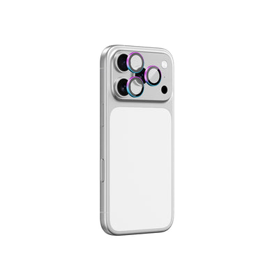 Apple iPhone 17 Pro Amazingthing Anti Reflective Kamera Lens Koruyucu + Kolay Uygulama Aparatlı Gümüş