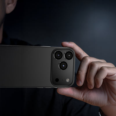 Apple iPhone 17 Pro Benks DR Safir Kamera Lens Koruyucu Turuncu