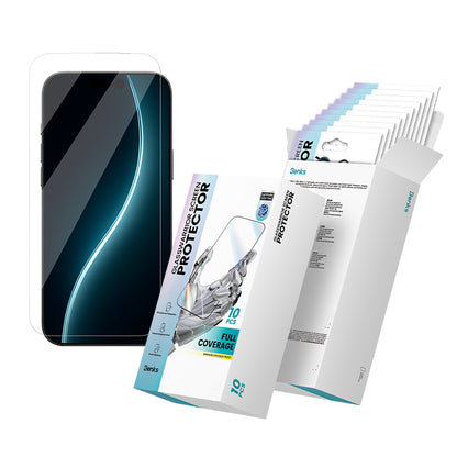 Apple iPhone 17 Pro Benks Glass Warrior Privacy HD 0.3mm Cam Ekran Koruyucu 10'lu Paket
