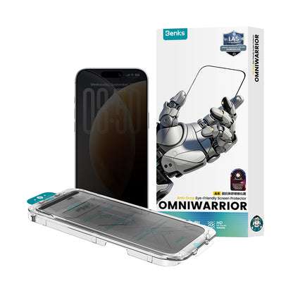 Apple iPhone 17 Pro Benks OmniWarrior Privacy Cam Ekran Koruyucu + Kolay Uygulama Aparatlı
