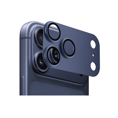 iPhone 17 Pro Go Des FC007 Titanyum Serisi Anti Reflective Kamera Lens Koruyucu