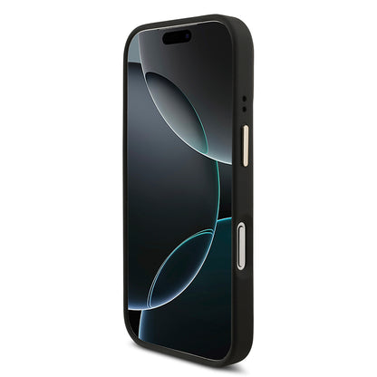 iPhone 17 Pro Guess Orjinal Lisanslı 4G ve Yazı Logolu Kılıf + Ekran Koruyucu + Lens Koruyucu 3in1 Aksesuar Seti
