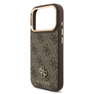 Apple iPhone 17 Pro Guess Orjinal Lisanslı 4G ve Yazı Logolu Kılıf + Ekran Koruyucu + Lens Koruyucu 3in1 Aksesuar Seti Siyah