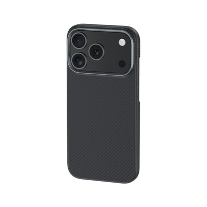 iPhone 17 Pro Kılıf Benks M-safe Şarj Özellikli Metal Kamera Çerçeveli Magnetik ArmorAir 600D Kevlar Fiber Kılıf