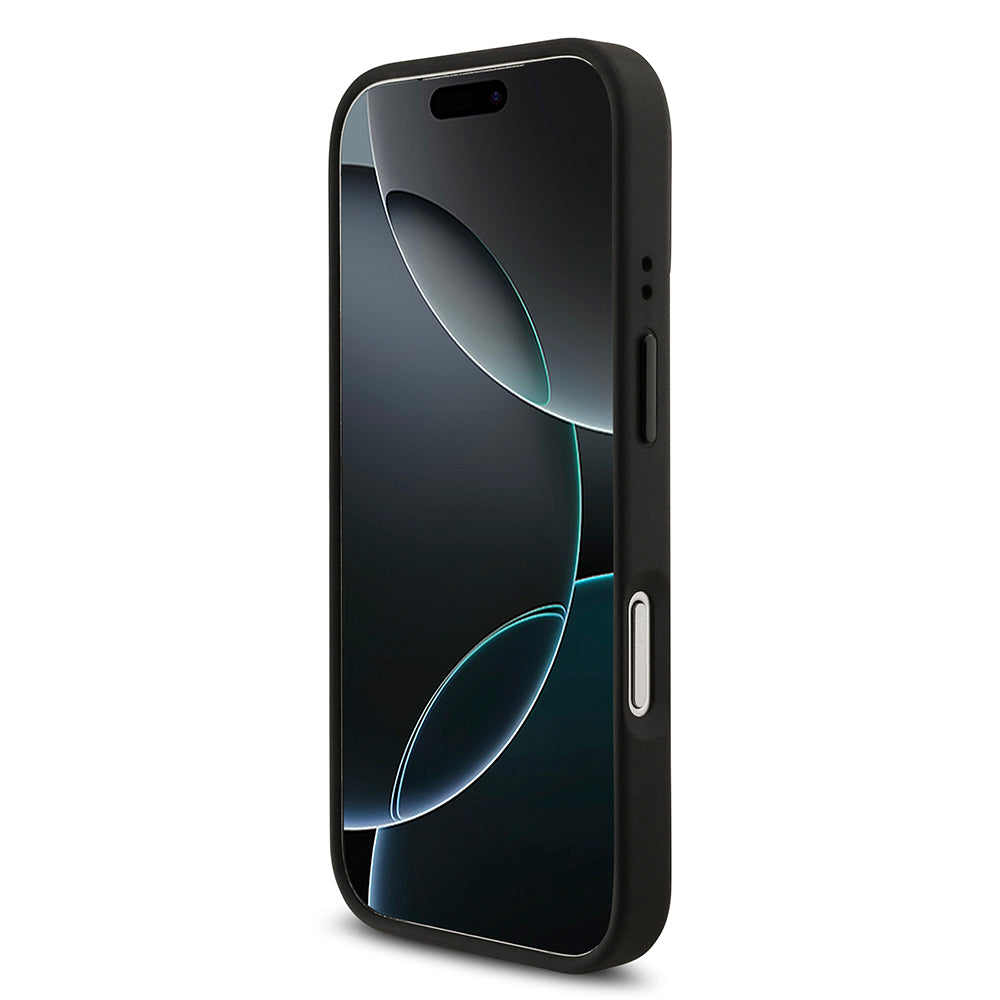 iPhone 17 Pro Kılıf BMW Orjinal Lisanslı M-safe Şarj Özellikli Karbon Fiber Metal Logolu Kevlar Kılıf