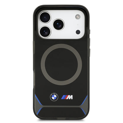 iPhone 17 Pro Kılıf BMW Orjinal Lisanslı M-safe Şarj Özellikli Metal Buton Tasarımlı IML Baskılı M Dizayn Kılıf