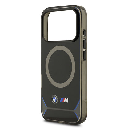 iPhone 17 Pro Kılıf BMW Orjinal Lisanslı M-safe Şarj Özellikli Metal Buton Tasarımlı IML Baskılı M Dizayn Kılıf