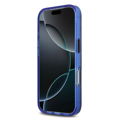 iPhone 17 Pro Kılıf BMW Orjinal Lisanslı M-safe Şarj Özellikli Metal Kamera Butonlu Yatay Şeritli M Dizayn Kılıf