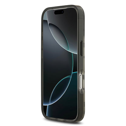 iPhone 17 Pro Kılıf BMW Orjinal Lisanslı M-safe Şarj Özellikli Metal Kamera Butonlu Yatay Şeritli M Dizayn Kılıf