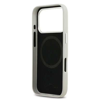 iPhone 17 Pro Kılıf BMW Orjinal Lisanslı M-safe Şarj Özellikli Metal Logolu Tam Kaplama Deri Kılıf