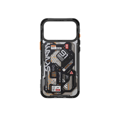 iPhone 17 Pro Kılıf Desenli Airbag Tasarımlı Skinarma Spectra Kılıf