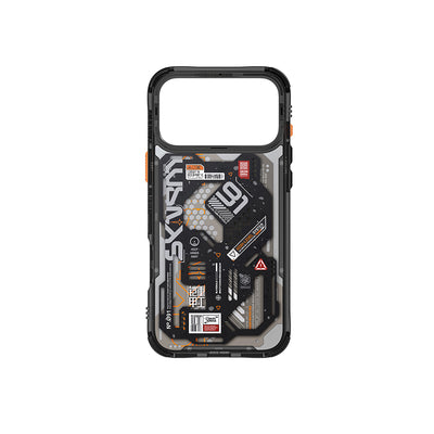 Apple iPhone 17 Pro Kılıf Desenli Airbag Tasarımlı Skinarma Spectra Kapak Beyaz