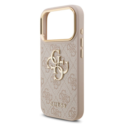 iPhone 17 Pro Kılıf Guess Orjinal Lisanslı 4G Büyük Metal Logolu Kalın Askılı Kılıf