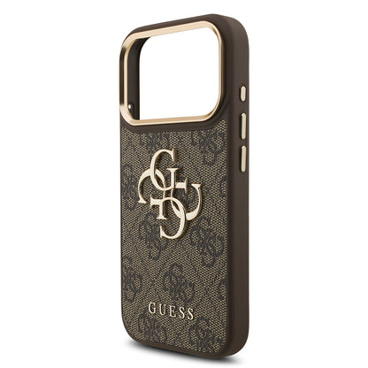 iPhone 17 Pro Kılıf Guess Orjinal Lisanslı 4G Büyük Metal Logolu Kalın Askılı Kılıf