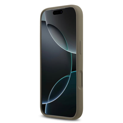 iPhone 17 Pro Kılıf Guess Orjinal Lisanslı Grained Yazı Logolu Kılıf