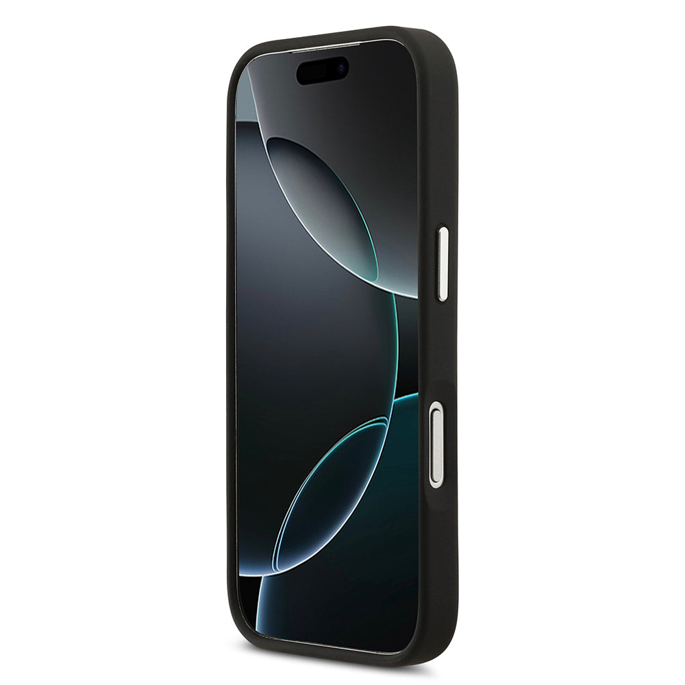 iPhone 17 Pro Kılıf Lacoste Orjinal Lisanslı M-safe Şarj Özellikli Champs Elysees PU Deri Tasarımlı Kılıf