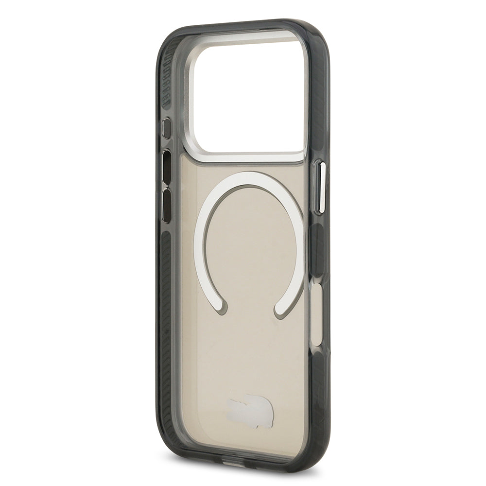 iPhone 17 Pro Kılıf Lacoste Orjinal Lisanslı M-safe Şarj Özellikli İkonik Timsah Logolu Buzlu Kılıf