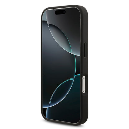 iPhone 17 Pro Kılıf Lacoste Orjinal Lisanslı M-safe Şarj Özellikli PU Deri Tasarımlı Karışık Monogram Desenli Kılıf