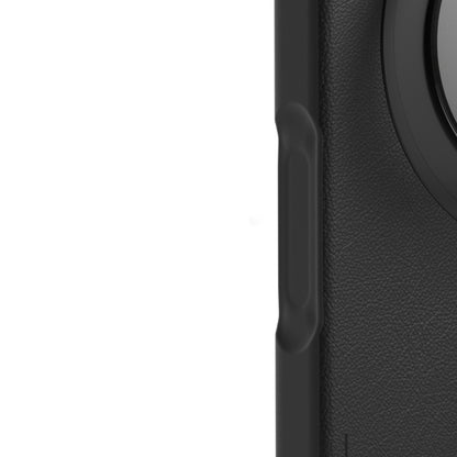 iPhone 17 Pro Kılıf M-safe Şarj Özellikli 360 Derece Standlı Basit Mat Deri Desenli Youngkit Tech Leather Serisi Kılıf