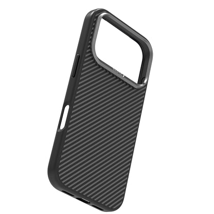 iPhone 17 Pro Kılıf M-safe Şarj Özellikli 600D Metal Kamera Çerçeveli Raptic Aramid Fiber Serisi Kılıf