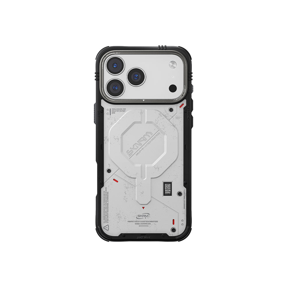 iPhone 17 Pro Kılıf M-Safe Şarj Özellikli Airbag Tasarımlı Skinarma Vigor Kılıf