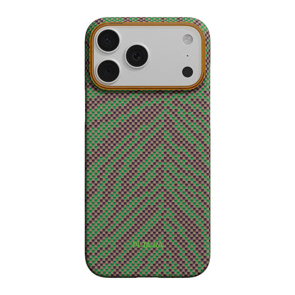 Apple iPhone 17 Pro Kılıf M-safe Şarj Özellikli Aramid Fiber Pitaka Breath of Veins Serisi Kapak