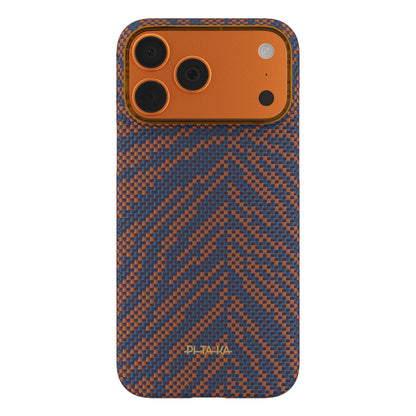 Apple iPhone 17 Pro Kılıf M-safe Şarj Özellikli Aramid Fiber Pitaka Breath of Veins Serisi Kapak